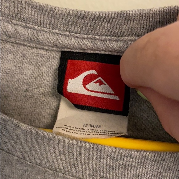 Grey, Quicksilver T-Shirt - Picture 2 of 3